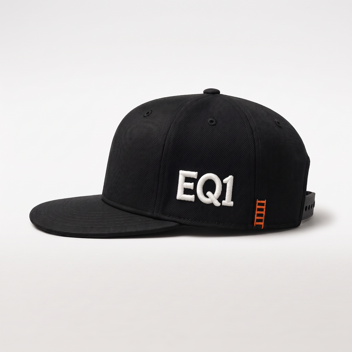 EQ1 Block Snapback, Black
