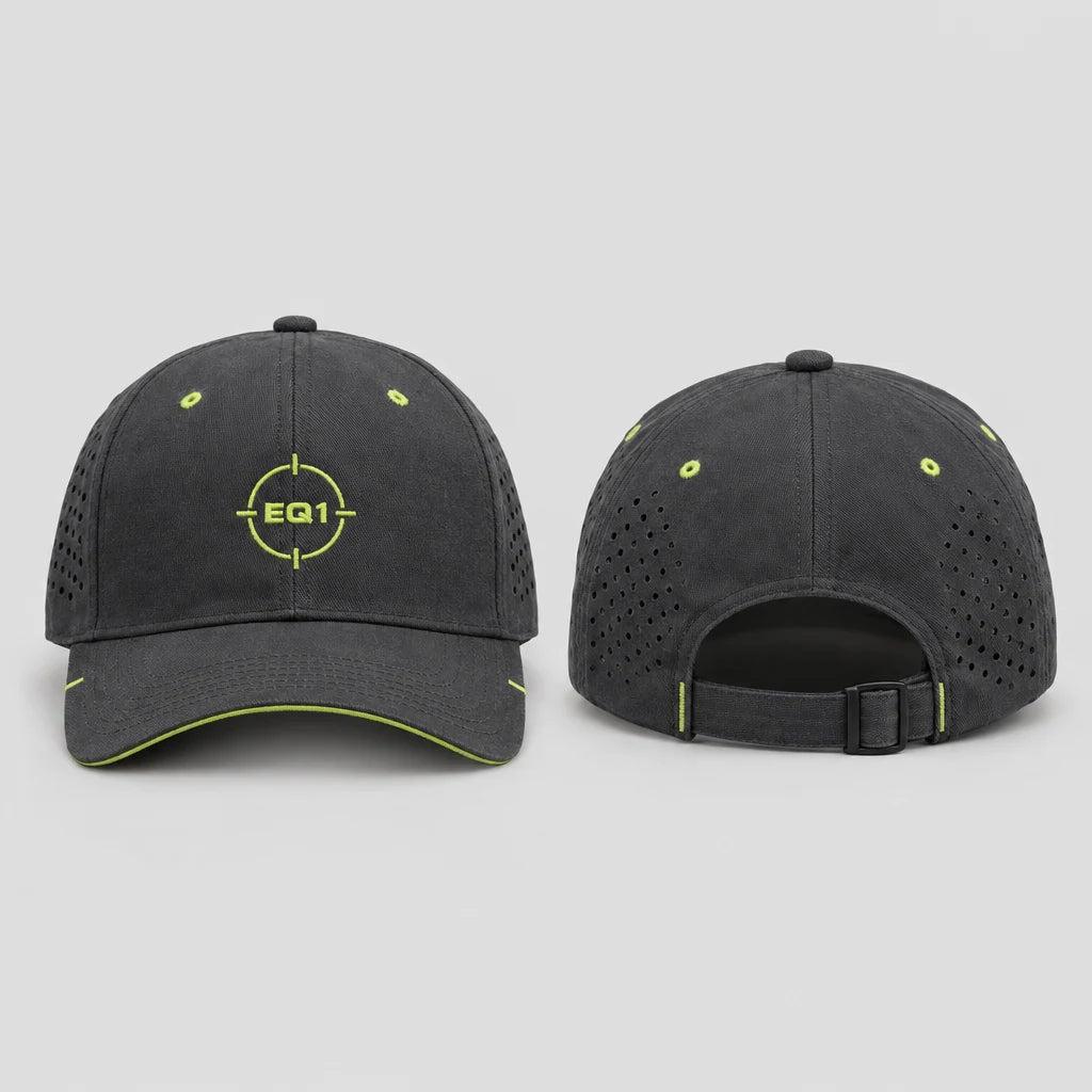 EQ1 Vent System Performance Cap, Graphite / Lime