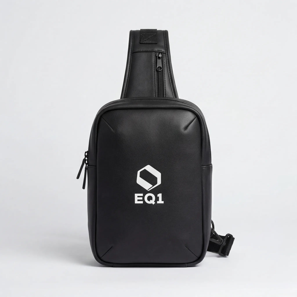 Balck EQ1 Cross body backpack
