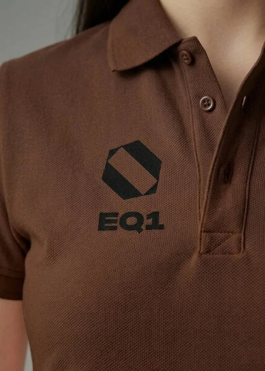 Equilibrium Elite Polo — Earth Brown