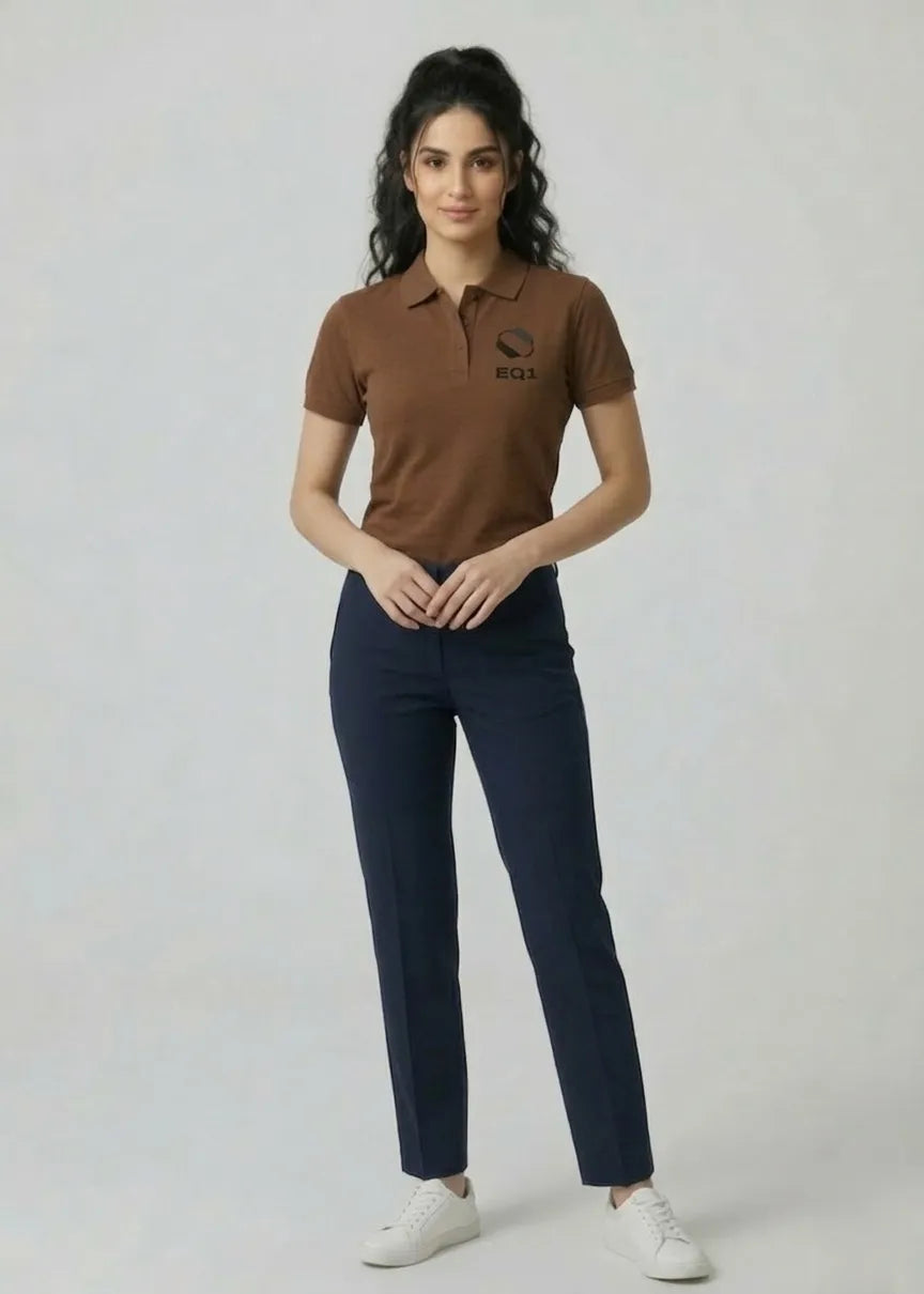 Equilibrium Elite Polo — Earth Brown