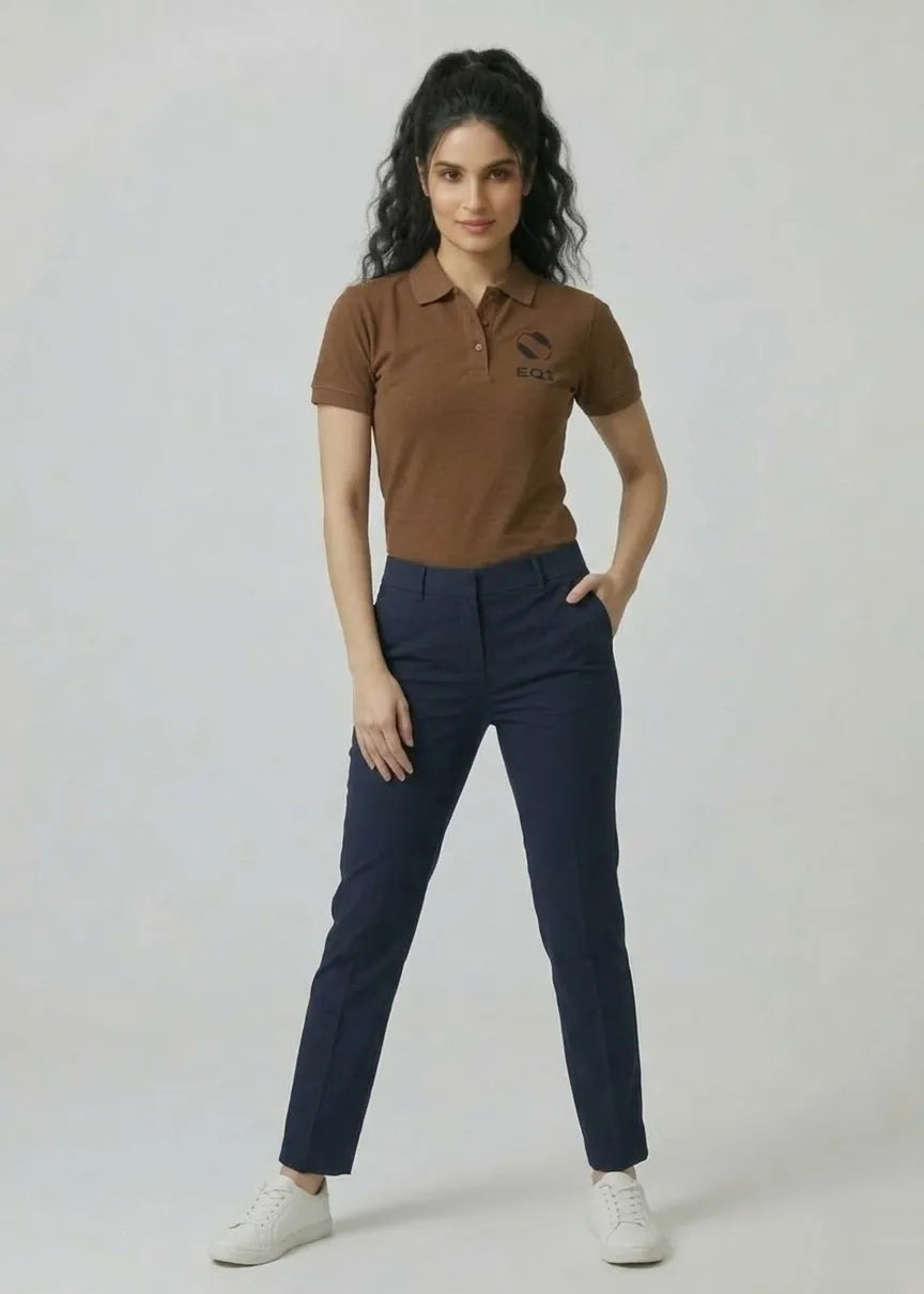 Equilibrium Elite Polo — Earth Brown