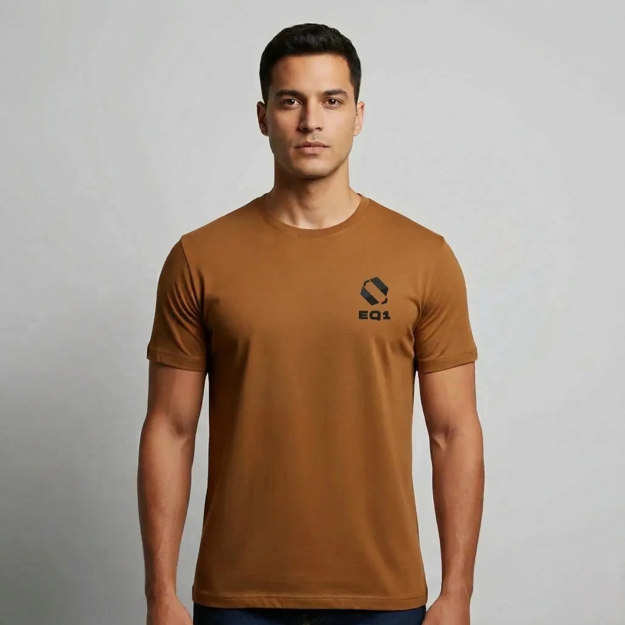 EQ1 Elite Polo — Earth Brown