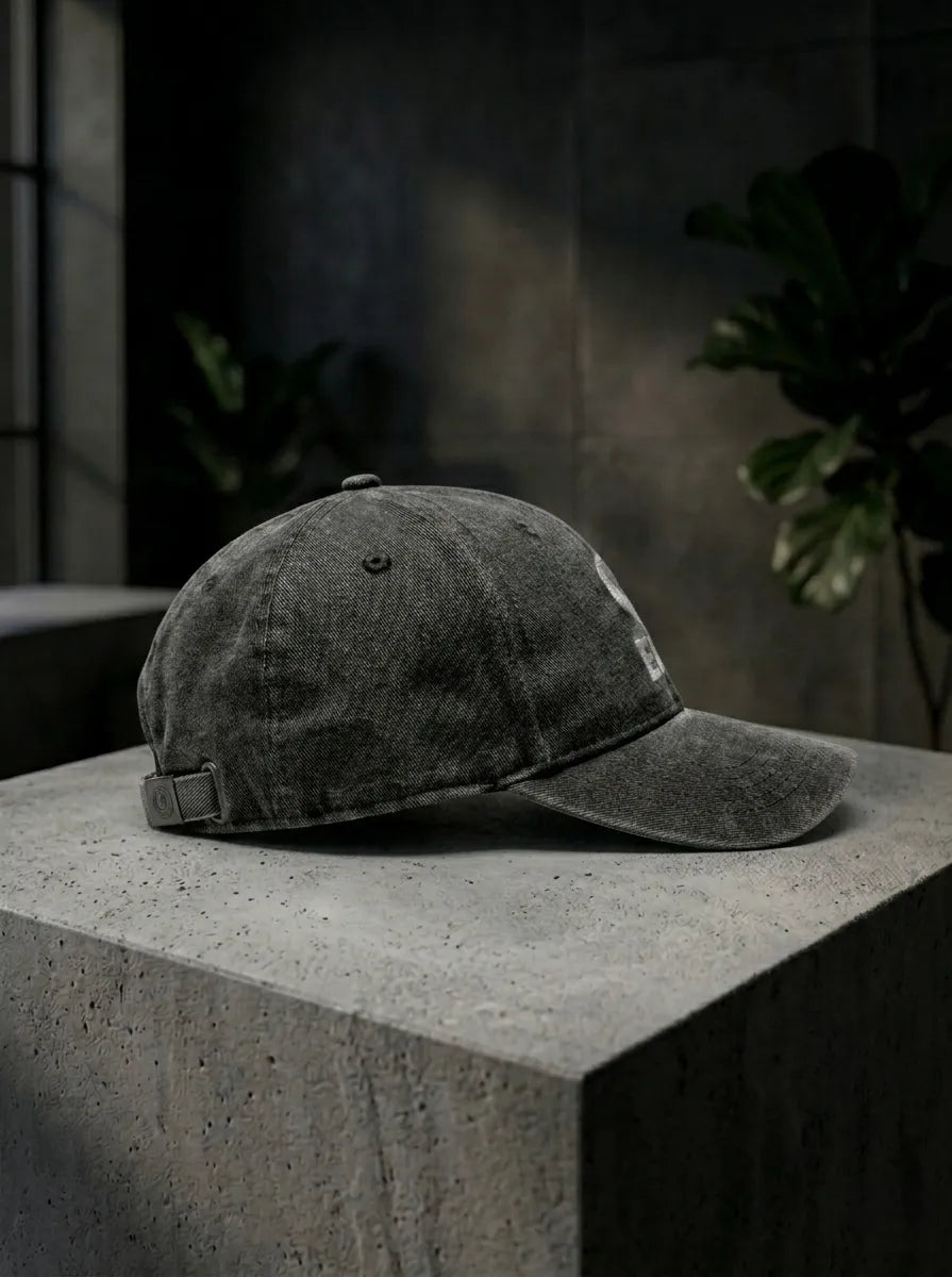 EQ1 Icon Baseball Cap — Charcoal Grey