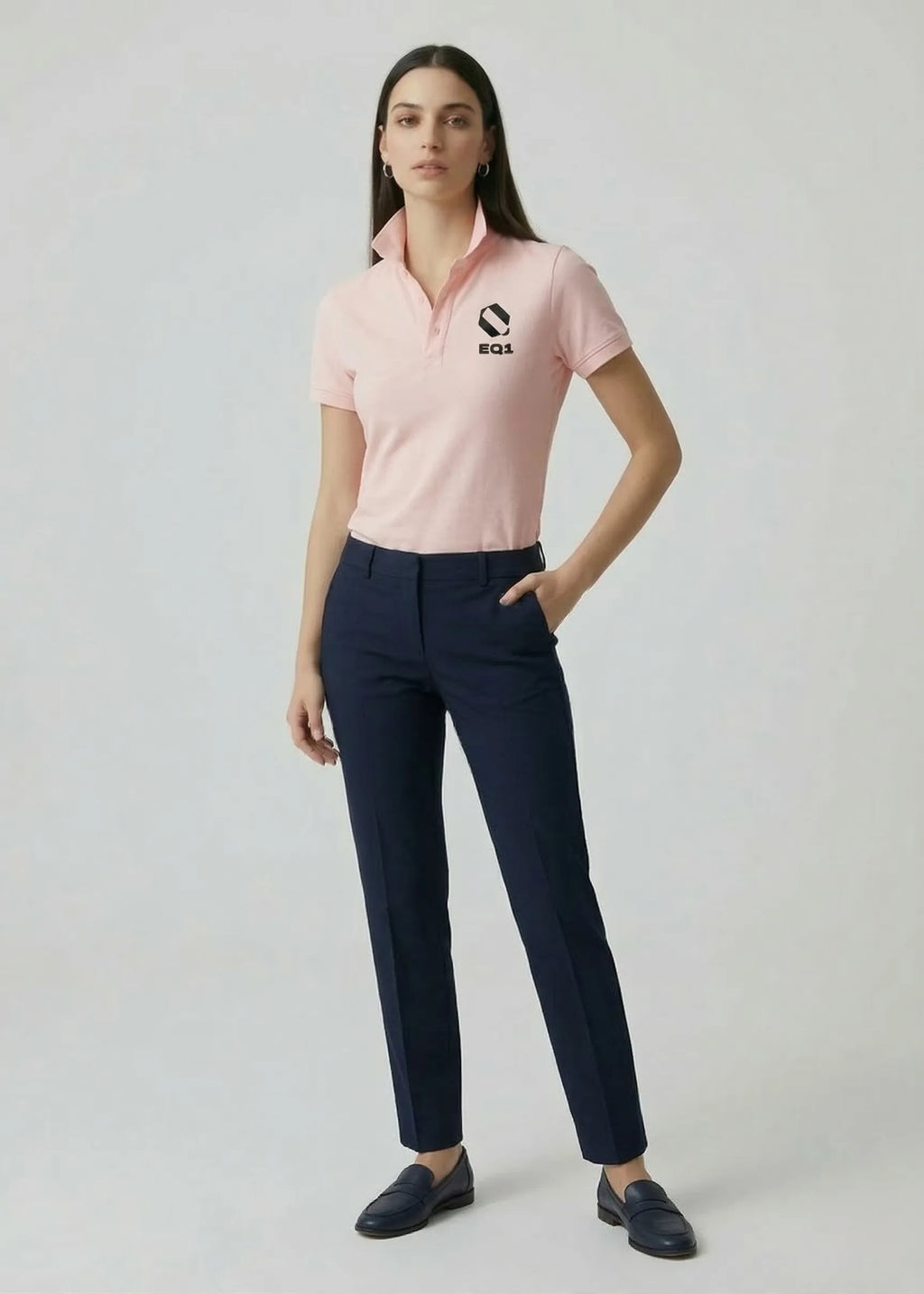 Signature Polo — Blossom Pink