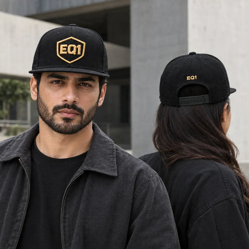 EQ1 Authority Zero High Crown Cap worn
